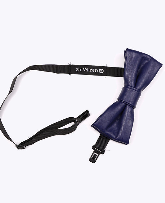 Noeud Papillon Bleu n°2 Homme en Cuir «Achille»