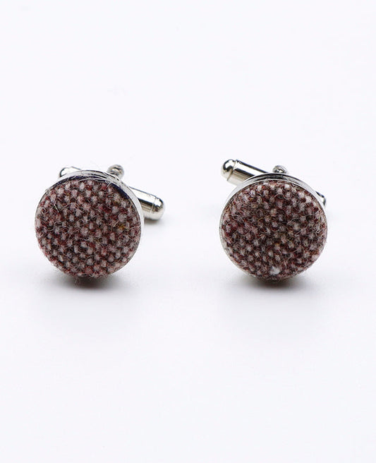 Boutons de Manchette Rouge n°5 en Laine | Claude - Unipap's