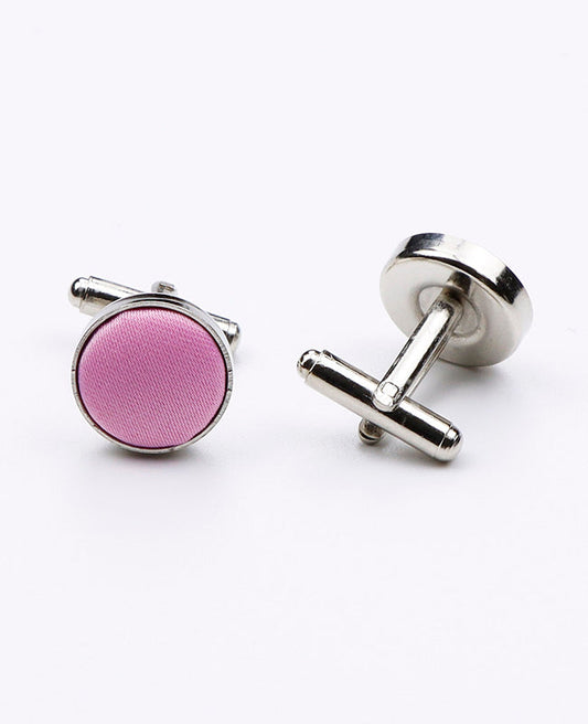 Boutons de Manchette Rose n°1 en Polyester | Anatole - Unipap's