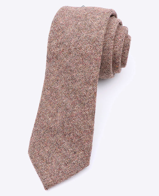 Cravate Rouge n°5 Homme en Laine | Claude - Unipap's