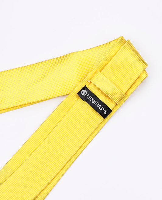 Cravate Jaune Homme en Polyester | Martin - Unipap's