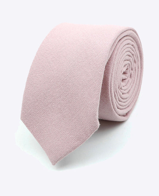 Cravate Rose n°3 Homme en Coton | Edgard | Unipap's