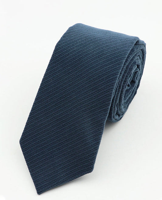 Cravate Bleue n°1 Homme en Velours | Marius - Unipap's