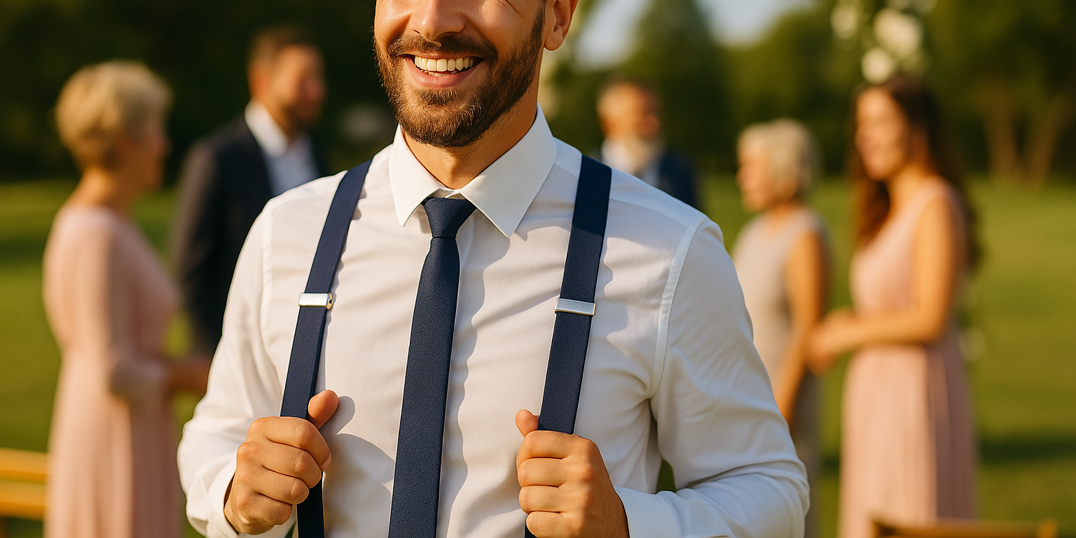 Bretelles pour Homme : Le Guide Ultime pour Allier Style et Confort Obraz