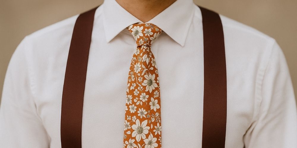 Comment assortir sa cravate à des bretelles pour un look homme élégant Obraz