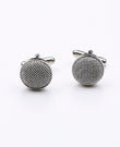 Boutons de Manchette Gris n°1 en Coton | Edgard - Unipap's