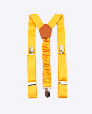 Bretelles Enfant Jaune n°1 en Polyester «Ernest»