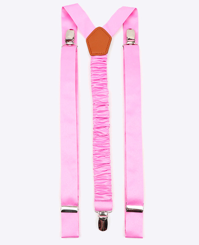 Bretelles Enfant Rose n°1 en Polyester «Ernest»