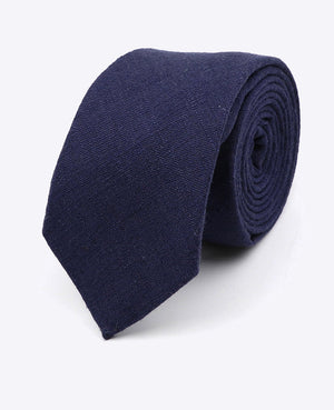 Cravate Bleu n°7 Homme en Coton | Edgard | Unipap's