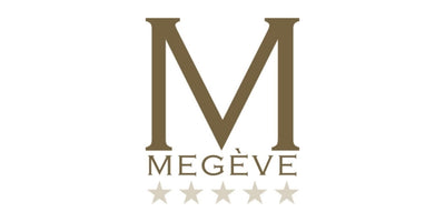 M de Megève logo Obraz