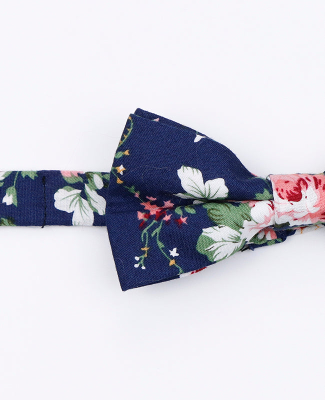 Noeud Papillon Liberty Bleu n°2 Enfant en Coton | Charles - Unipap's