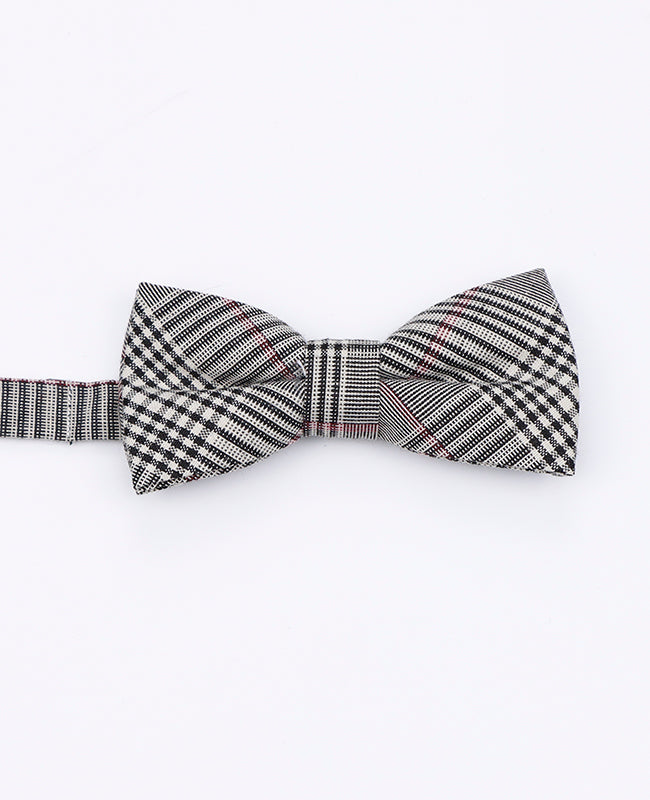 Noeud Papillon Tartan Gris n°3 Enfant en Coton | Marcel - Unipap's