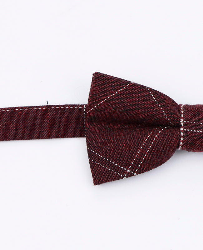 Muszka Tartan Czerwony Dzieci w Bawełna | Marcel - Unipap's