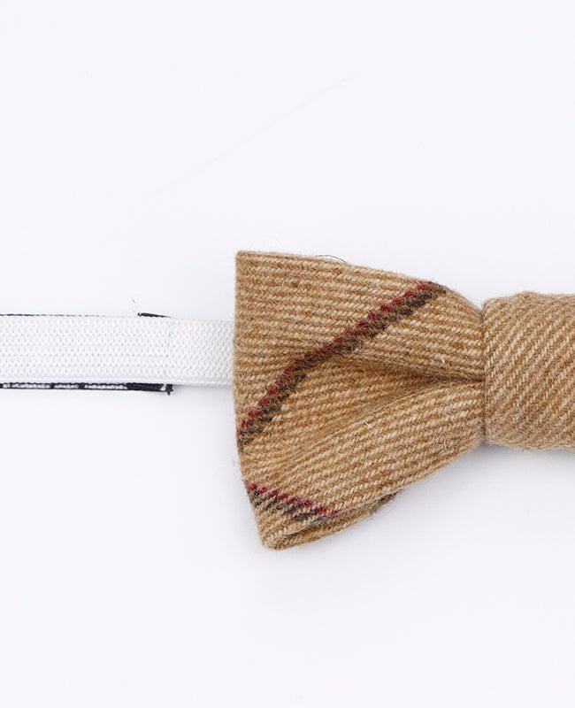 Muszka Tartan Brązowy nr 1 Dzieci z Wełny | Nobert - Unipap's