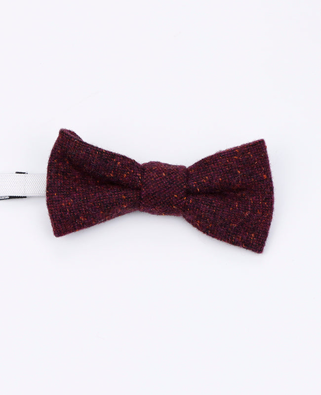 Noeud Papillon Rouge n°2 Enfant en Laine | Claude - Unipap's