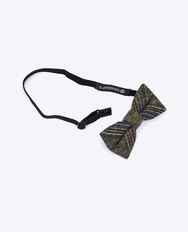 Muszka Tartan Szary nr 5 Dzieci z Wełna | Norbert - Unipap's