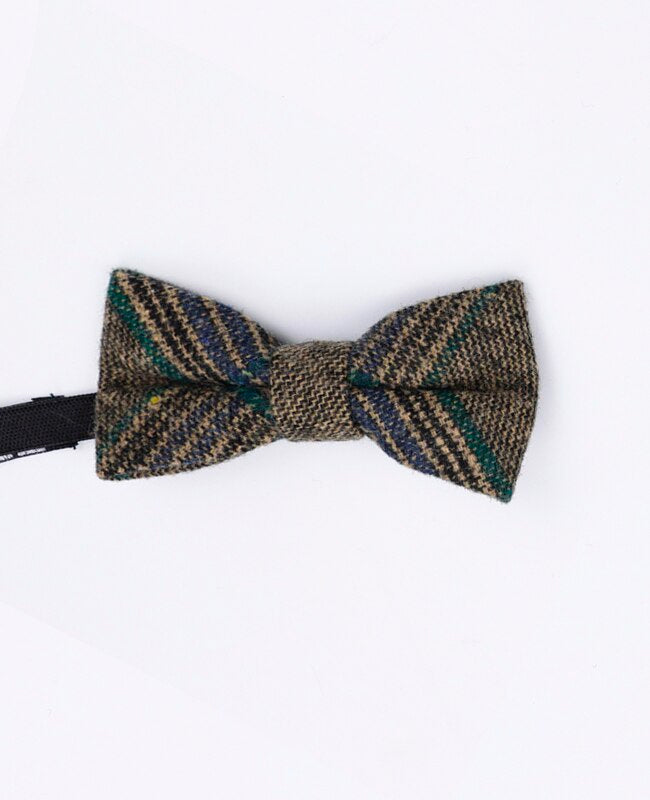 Muszka Tartan Szary nr 5 Dzieci z Wełna | Norbert - Unipap's