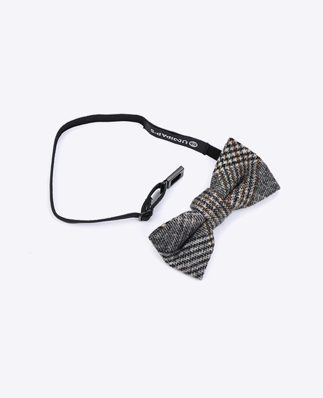 Muszka Tartan Szary nr 7 Dzieci z Wełna | Norbert - Unipap's