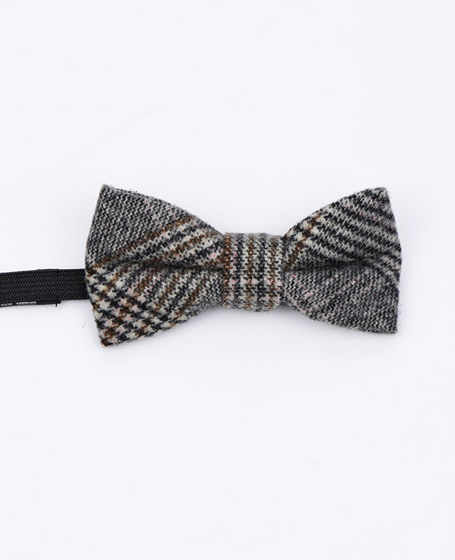 Muszka Tartan Szary nr 7 Dzieci w Wełna | Norbert - Unipap's
