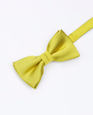 Noeud Papillon Jaune n°2 Enfant en Polyester | Lucien - Unipap's