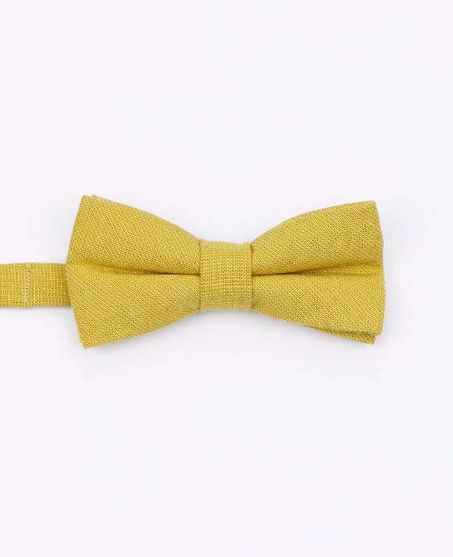 Noeud Papillon Jaune Enfant en Coton | Edgard | Unipap's