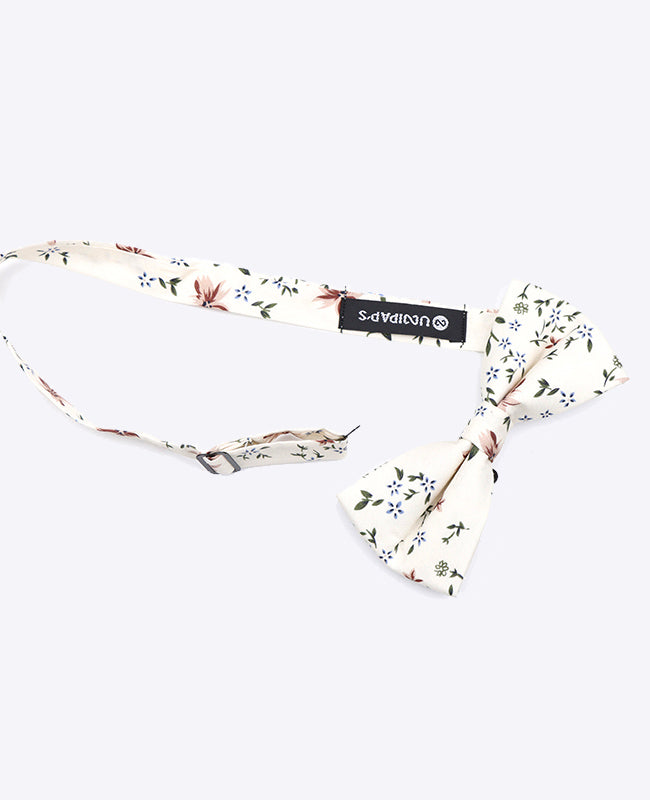 Muszka Liberty Biały nr 8 Mężczyzna w Bawełna „Charles"