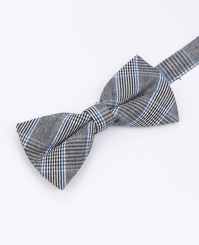 Muszka Tartan Szary nr 1 Mężczyzna z Bawełny | Marcel - Unipap's