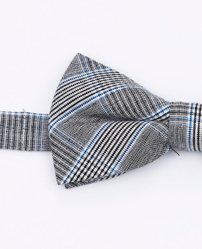 Muszka Tartan Szary nr 1 Mężczyzna z Bawełny | Marcel - Unipap's