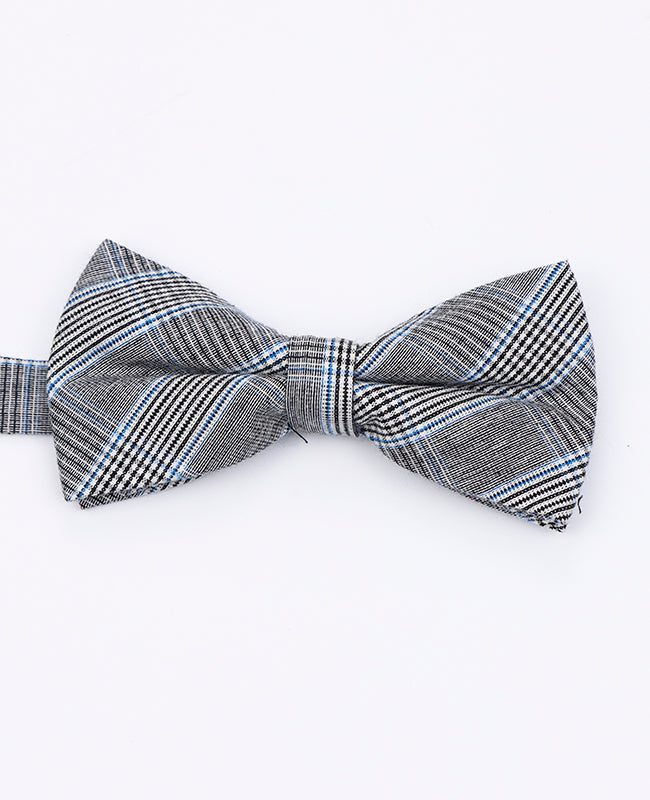 Muszka Tartan Szary nr 1 Mężczyzna z Bawełny | Marcel - Unipap's
