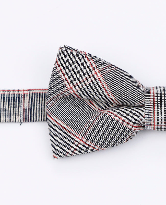 Muszka Tartan Szary nr 2 Mężczyzna z Bawełny | Marcel - Unipap's