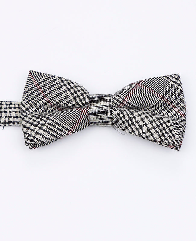 Noeud Papillon Tartan Gris n°3 Homme en Coton | Marcel - Unipap's