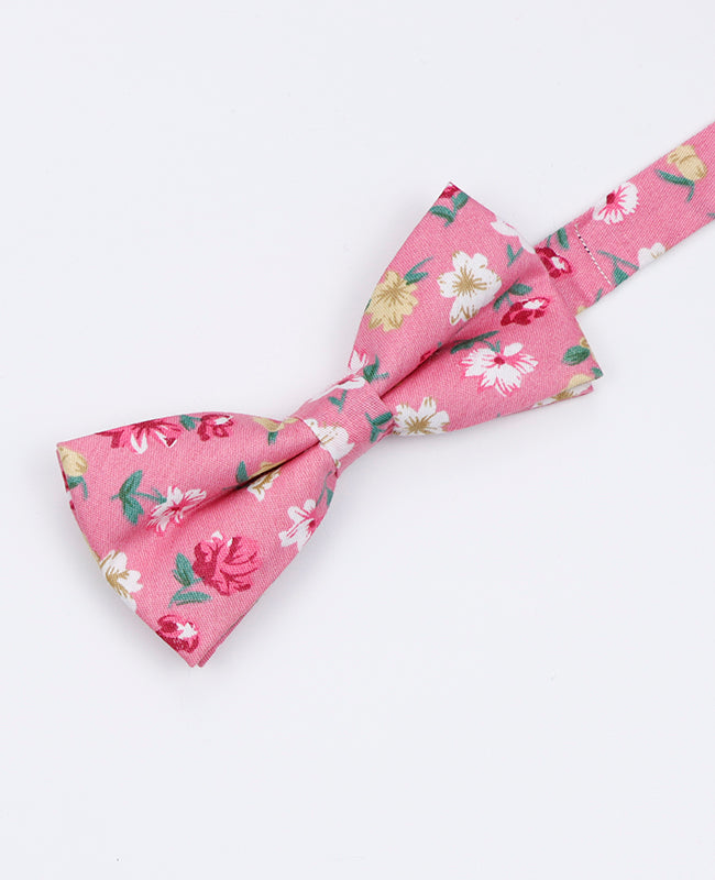 Noeud Papillon Liberty Rose n°3 Homme en Coton | Gaspard - Unipap's