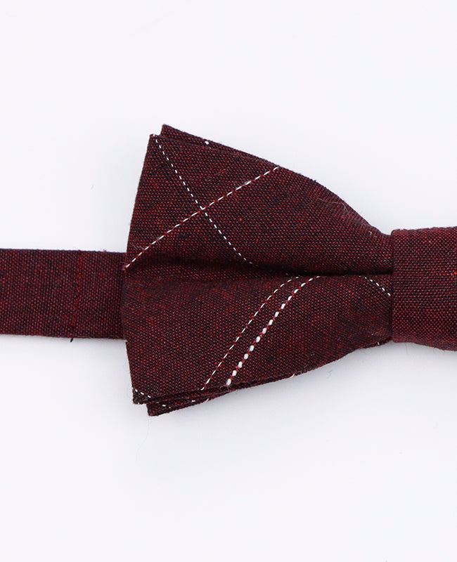 Muszka Tartan Czerwony Mężczyzna z Bawełny | Marcel - Unipap's