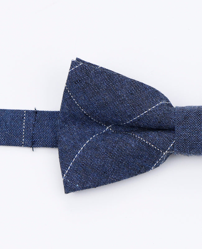 Muszka Tartan Niebieski Mężczyzna z Bawełny | Marcel - Unipap's