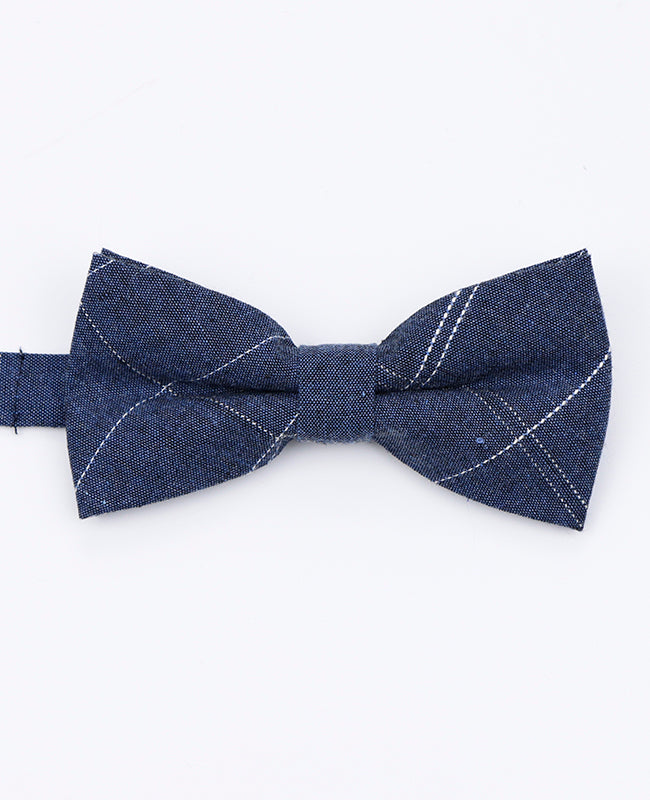 Muszka Tartan Niebieski Mężczyzna z Bawełny | Marcel - Unipap's