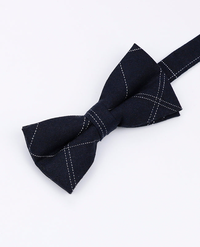 Muszka Tartan Czarny nr 1 Mężczyzna z Bawełny | Marcel - Unipap's