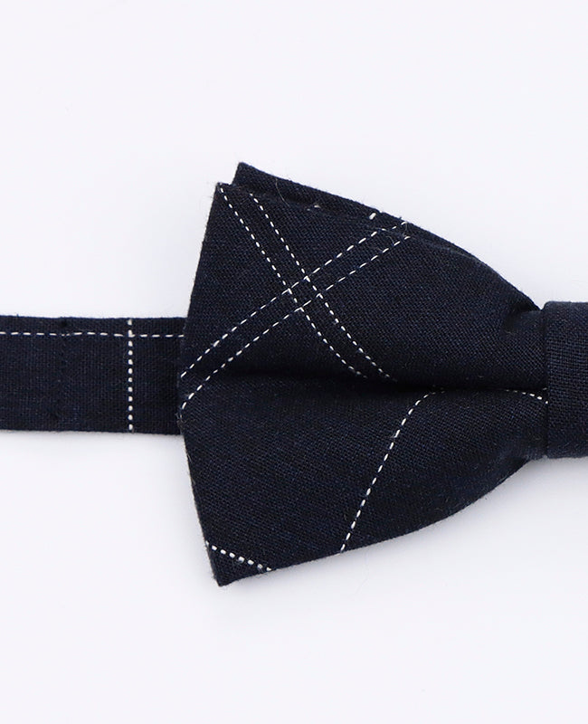 Muszka Tartan Czarny nr 1 Mężczyzna z Bawełny | Marcel - Unipap's
