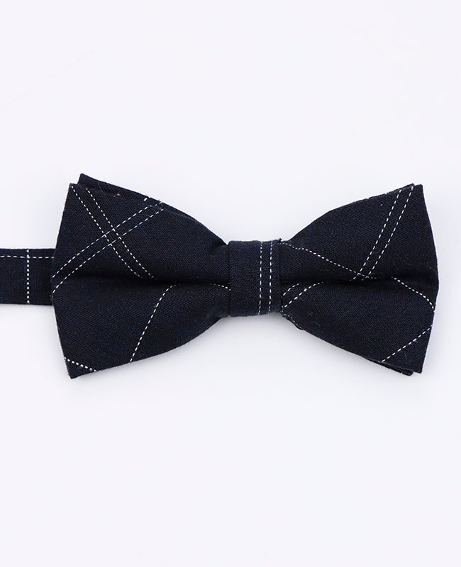 Muszka Tartan Czarny nr 1 Mężczyzna z Bawełny | Marcel - Unipap's