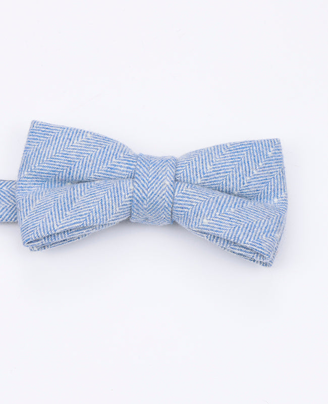 Noeud Papillon Bleu n°1 Homme en Laine | Claude - Unipap's