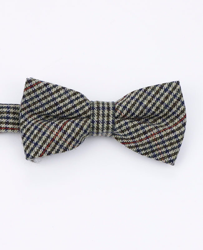 Muszka Tartan Szary nr 9 Mężczyzna z Wełny | Nobert - Unipap's