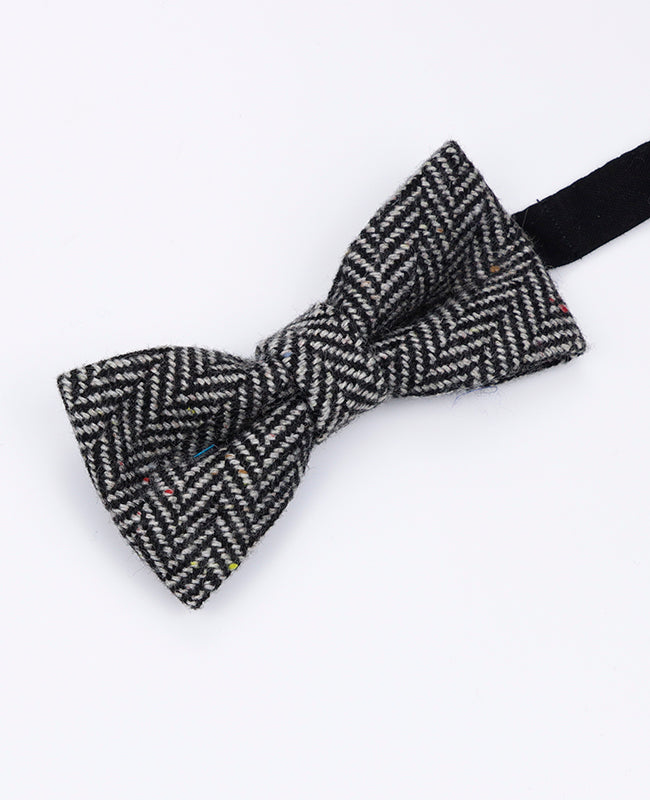 Muszka Tartan Szary nr 1 Mężczyzna z Wełny | Norbert - Unipap's