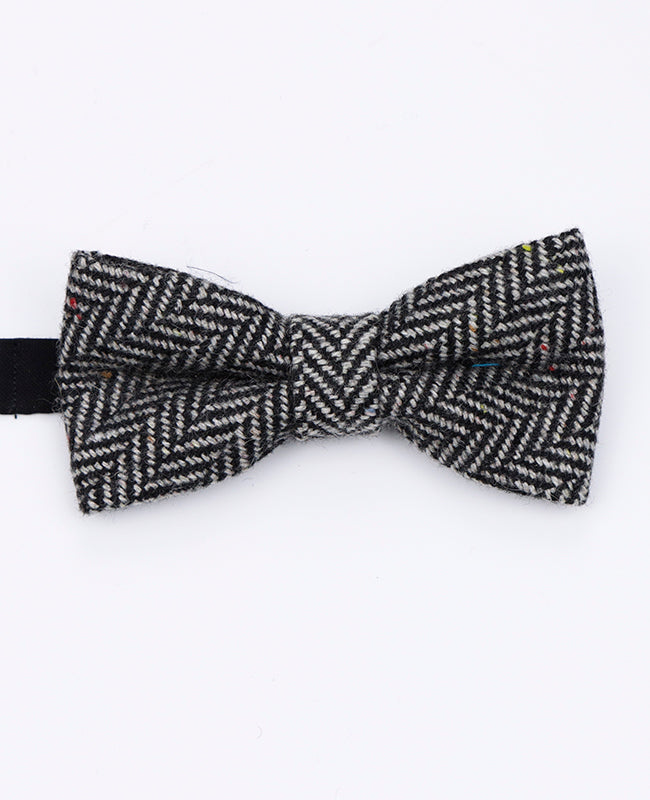 Muszka Tartan Szary nr 1 Mężczyzna z Wełny | Norbert - Unipap's
