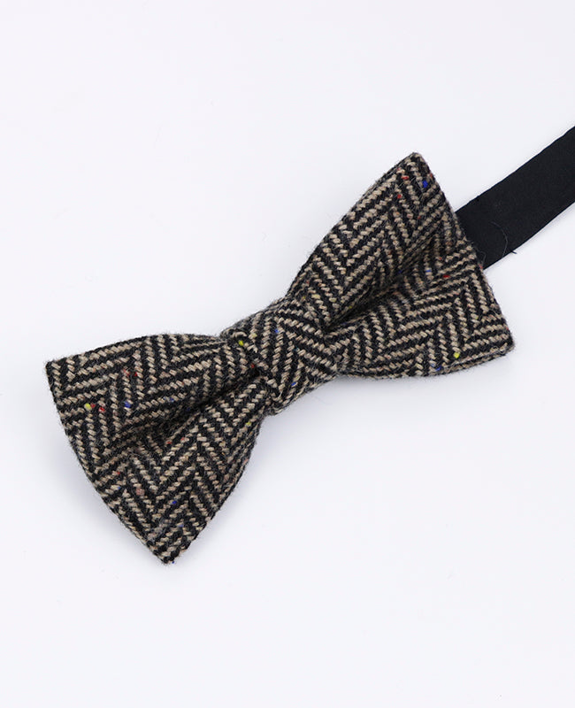 Muszka Tartan Szary nr 2 Mężczyzna z Wełny | Norbert - Unipap's