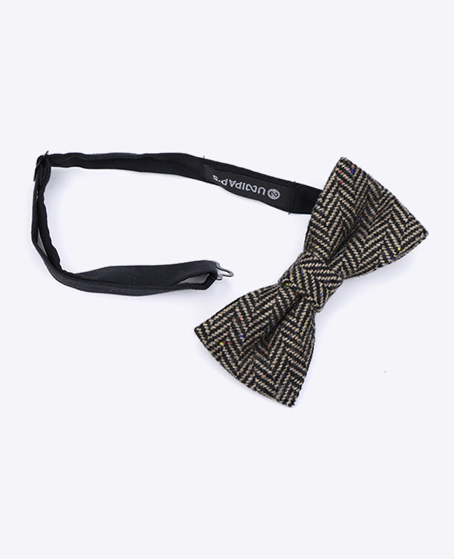 Muszka Tartan Szary nr 2 Mężczyzna z Wełny | Norbert - Unipap's