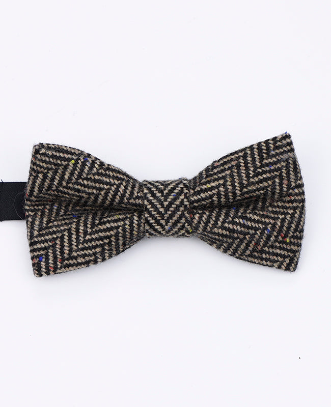 Muszka Tartan Szary nr 2 Mężczyzna z Wełny | Norbert - Unipap's