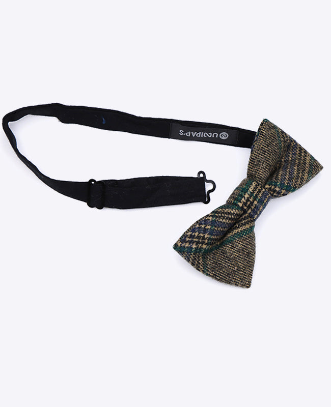 Muszka Tartan Szary nr 5 Mężczyzna z Wełna | Norbert - Unipap's