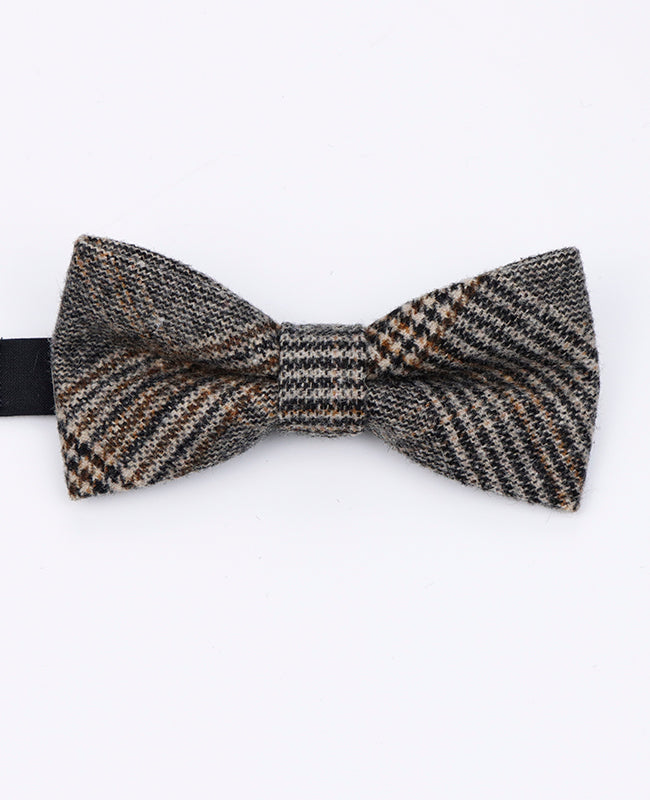 Muszka Tartan Szary nr 6 Mężczyzna z Wełna | Norbert - Unipap's