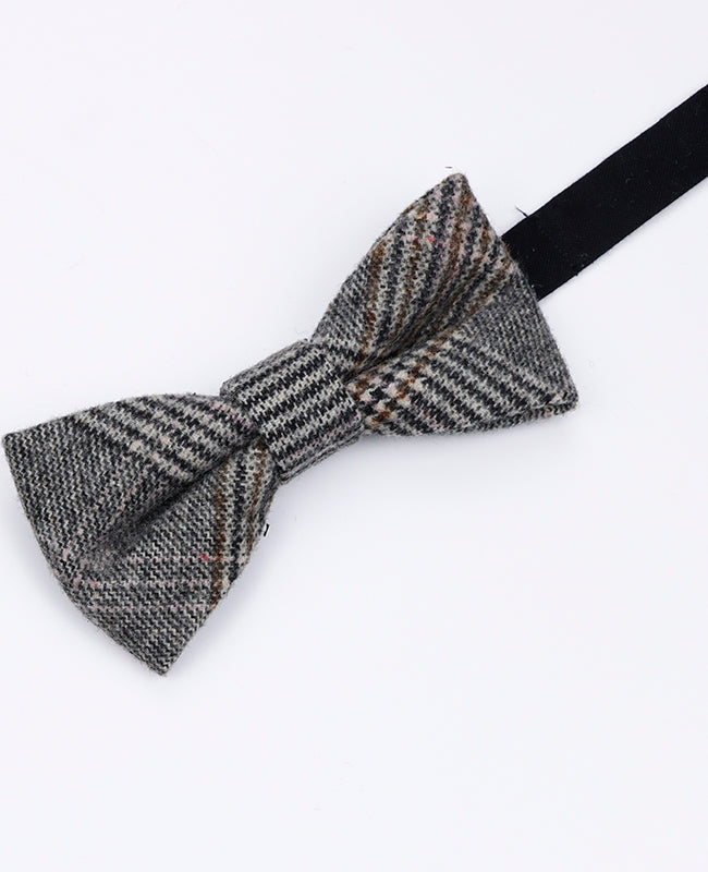 Muszka Tartan Szary nr 7 Mężczyzna w Wełna | Norbert - Unipap's