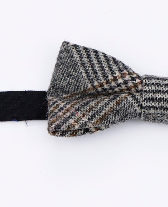 Muszka Tartan Szary nr 7 Mężczyzna z Wełna | Norbert - Unipap's