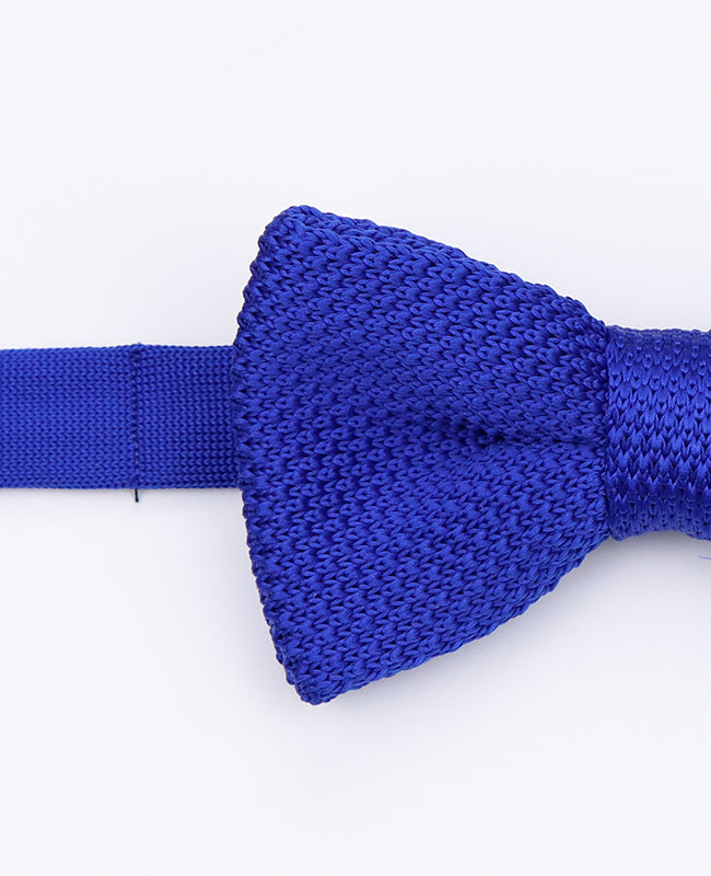 Muszka Niebieski nr 1 Mężczyzna z Dzianiny „Léon"